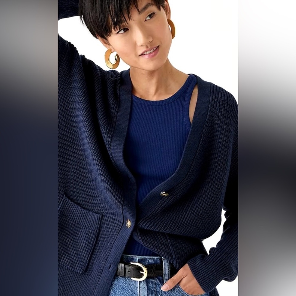 Cashmere Cotton Blend Sweater